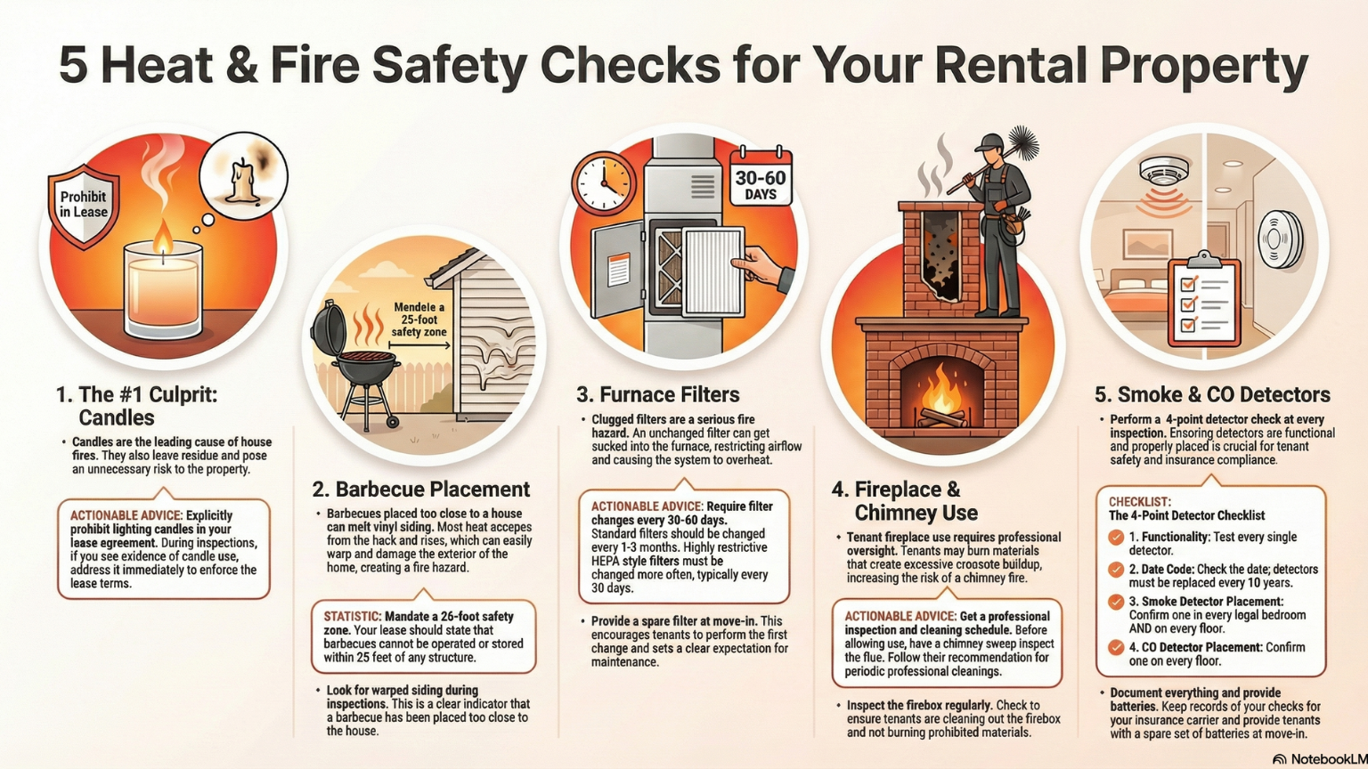 5 Rental Inspections to Protect Against Heat/Fire Damage Your Spokane Rental